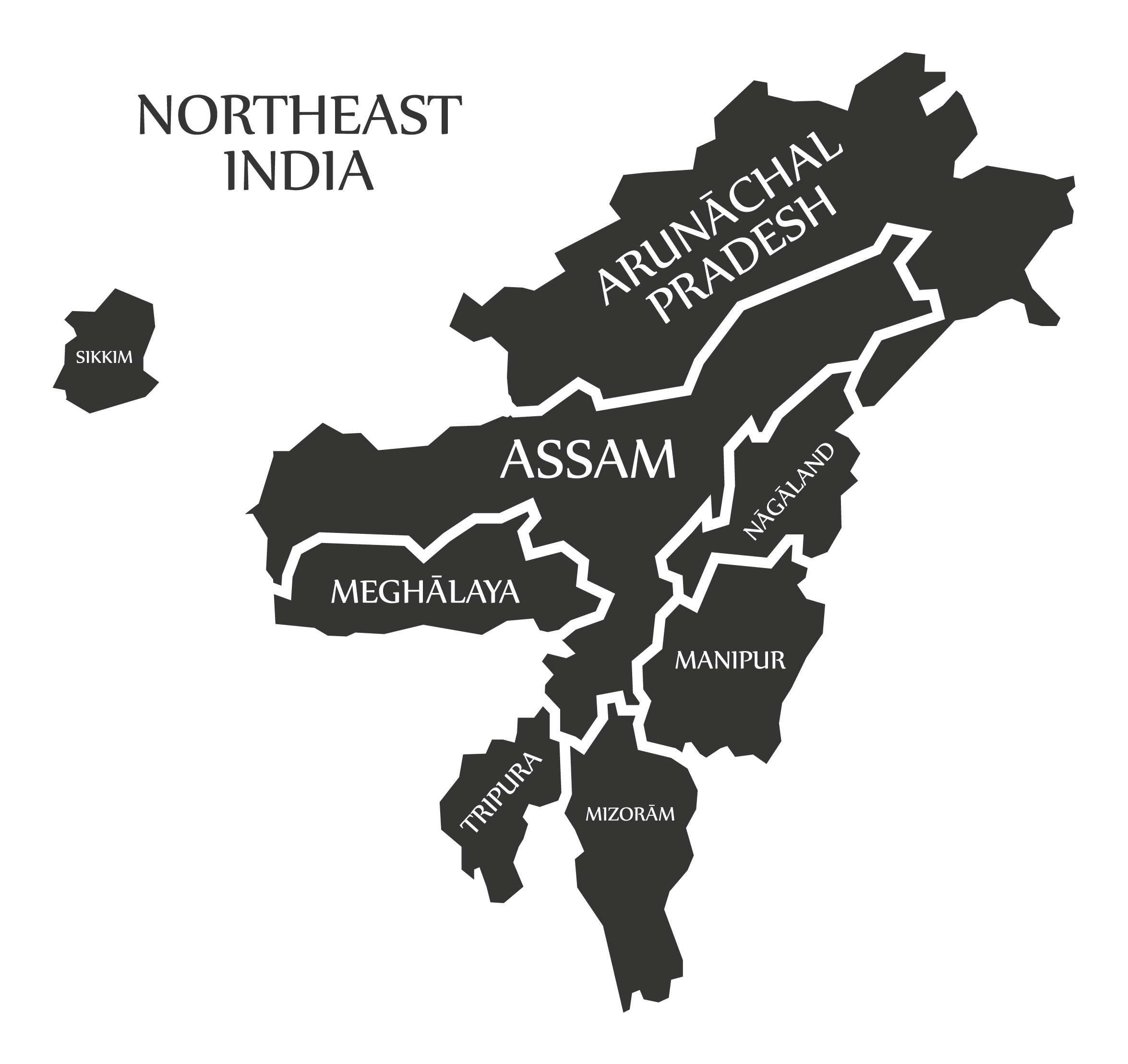 Nort East India