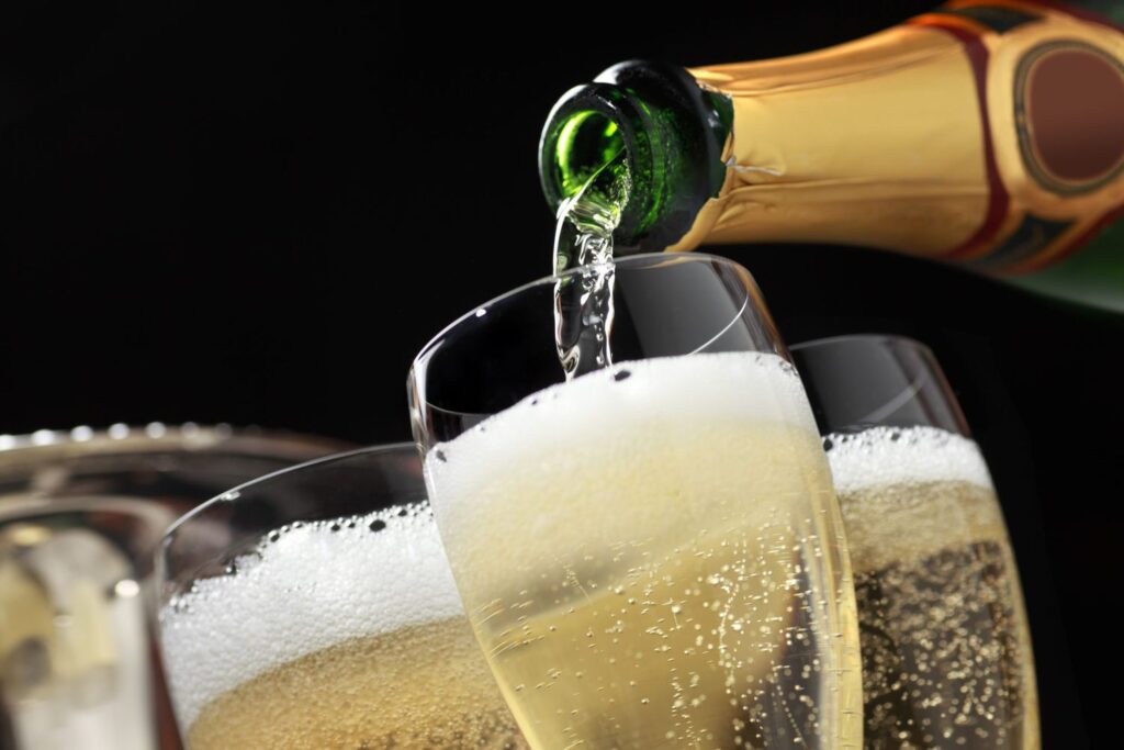 Champagne the Symbol of Living High Life